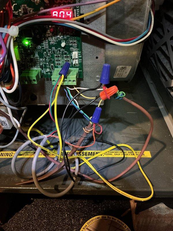 Responded to callback for ice formation on 5-year-old Lennox AC unit following previous repair visit. Upon arrival, diagnosed control board malfunction causing improper system cycling and evaporator coil freezing. Replaced defective control board, verified all electrical connections and wire terminations for proper polarity and secure attachment. Tested system operation through multiple cooling cycles, confirmed proper refrigerant flow and temperature differential across coil. Unit restored to normal operation with no ice formation and proper cooling capacity confirmed before departure.