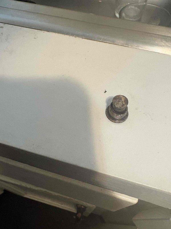 Responded to complaint of garbage disposal running rough for several months. Upon inspection, determined the existing disposal unit had exceeded its service life and was beyond economical repair. Removed the failed MasterPlumber MP50 disposal unit from under-sink mounting assembly. Disconnected electrical connections and drain plumbing. Cleaned mounting area and prepared for replacement installation. Removed old unit from premises and documented condition with photographs showing corrosion on mounting hardware and overall unit deterioration. Work completed successfully with disposal system now ready for new unit installation.