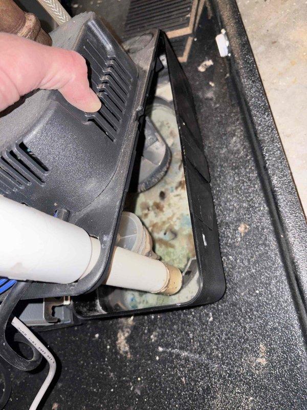 Completed annual cooling maintenance on 2021 EnergiAir system under 2-year warranty agreement. Inspected and serviced condensate drain pan assembly, removed debris and verified proper drainage function through primary and secondary drain lines with blue safety float switches. All HVAC components operating within normal parameters, system ready for cooling season.