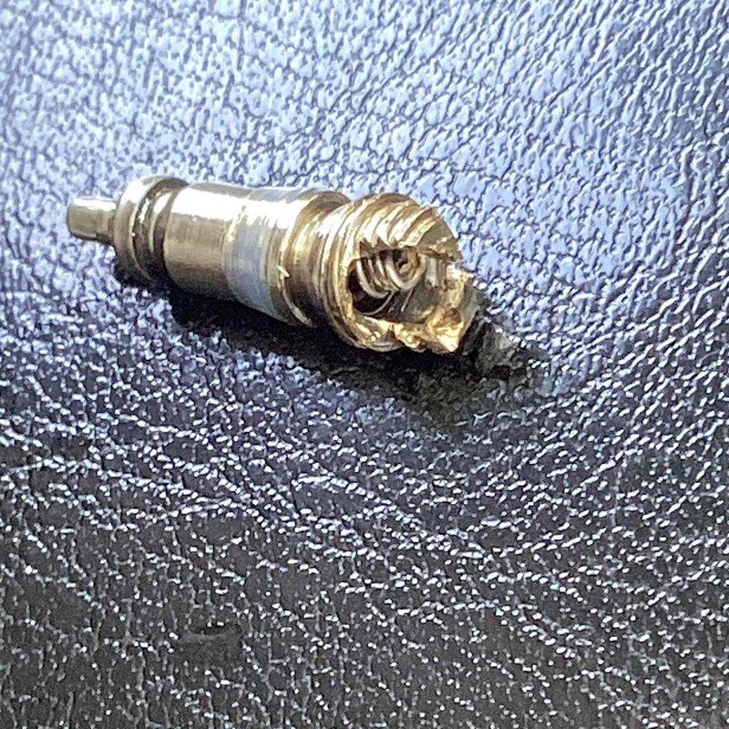 Completed annual cooling maintenance on 2-year-old Carrier air conditioning system. Performed comprehensive tune-up including system inspection, refrigerant pressure checks, and component evaluation. Removed and replaced faulty Schrader valve core from refrigerant line, which was showing signs of wear and potential leak. Verified proper system operation and refrigerant levels following valve core replacement. All components tested and confirmed operating within manufacturer specifications.