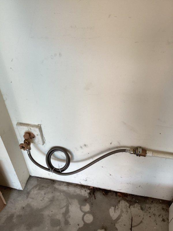 Responded to service call for garage spigot and master toilet issues. Inspected and repaired water supply connections in utility area, including braided supply lines and wall-mounted shut-off valves. Addressed plumbing concerns in master bathroom toilet, ensuring proper water flow and connection integrity. All fixtures tested and verified operational upon completion.