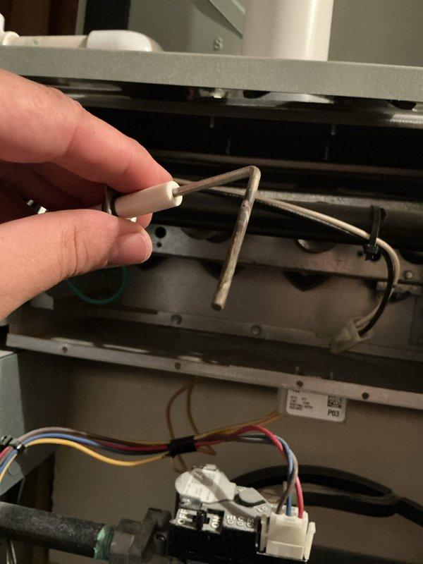 Completed comprehensive annual heating and cooling maintenance on two 9-year-old Trane systems, including furnace, air conditioning, and humidifier tune-up. Inspected and serviced all major HVAC components, including blower assembly, electrical connections, and drainage systems. Addressed significant debris accumulation and moisture buildup in condensate drain pan, cleaning and clearing blockages to ensure proper drainage function. Verified all electrical connections at terminal blocks, inspected wiring harness integrity, and tested motor assembly operation. Cleaned internal components, replaced humidifier connector clips, and confirmed proper airflow through filtration system. All systems tested and operating within manufacturer specifications upon completion.