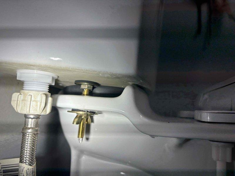 Responded to toilet leaking at base following recent installation. Upon inspection, found improper seal between toilet and flange. Removed toilet, cleaned flange surface, installed new wax ring, and reset toilet with proper bolts and hardware. Verified secure mounting and tested for leaks with multiple flushes. No leaks detected upon completion.