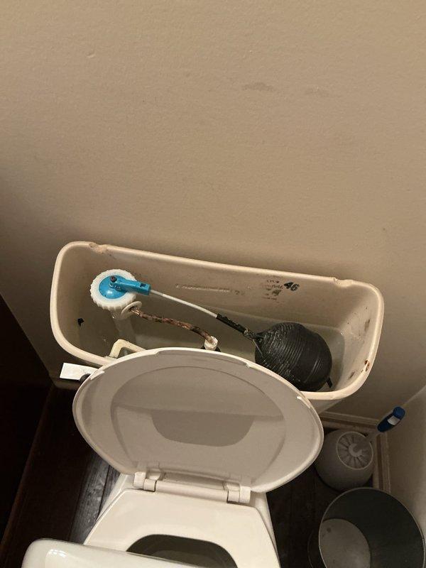 Responded to service call for toilet not refilling properly after flushing in single family residence. Upon inspection, removed tank lid and diagnosed faulty fill valve assembly preventing proper water flow into tank. Replaced defective fill valve with new unit, adjusted float mechanism to ensure correct water level, and tested flush cycle multiple times to verify proper refill operation. Toilet now functioning normally with complete tank refill after each flush.
