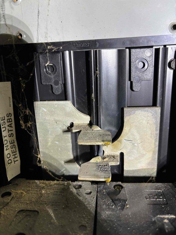 Replaced two faulty electrical breakers in main panel. Removed old breakers showing signs of wear and heat damage, installed new breakers, verified proper connections and torque specifications, and confirmed system functionality with load testing.