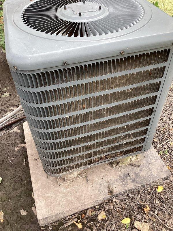 Responded to no cooling call on 14-year-old GDM system affecting entire property. Upon arrival, performed diagnostic evaluation of outdoor condenser unit and indoor control panel. Inspected electrical components, control board, transformer, and wiring connections within HVAC control cabinet. Assessed outdoor condensing unit condition, noting normal wear consistent with age and outdoor exposure. Documented system configuration and component conditions with photos for service records. System was evaluated and appropriate recommendations provided to restore cooling operation.