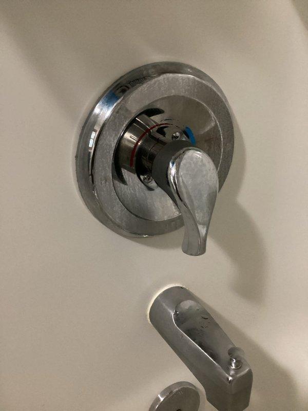 Responded to a two-item plumbing repair call. Repaired the master bathroom bathtub faucet that was failing to shut off completely, restoring proper water control to the single-handle chrome fixture. Additionally, replaced the kitchen sink drain assembly with new PVC P-trap components to ensure proper drainage and prevent leaks.