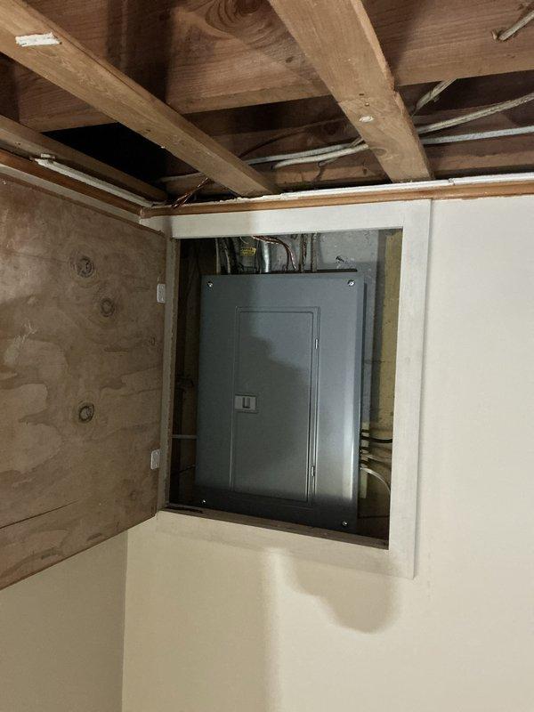 Conducted comprehensive site assessment for air conditioning system installation in residential property. Evaluated existing electrical infrastructure, including main breaker panel located in basement utility area, to determine capacity and compatibility for new AC unit and smart thermostat integration. Documented electrical panel configuration and available circuits to ensure proper load calculations for equipment installation. Prepared estimate for complete AC system addition with smart thermostat upgrade, applying applicable discount for friends and family pricing program.