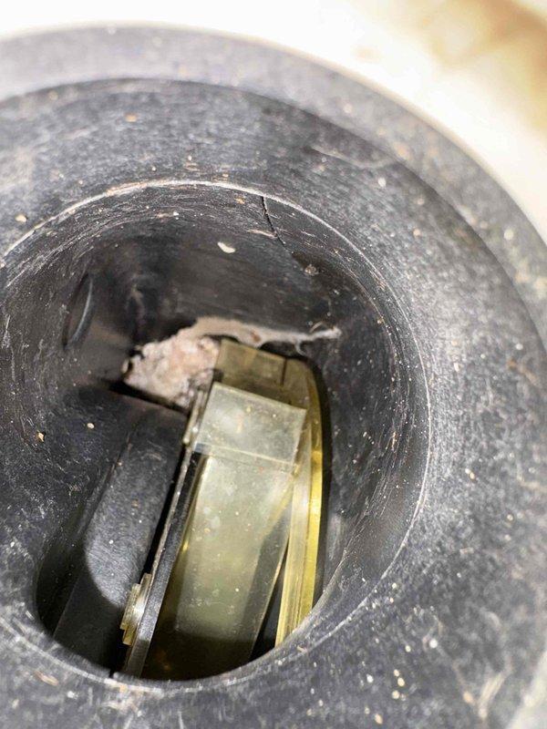 Responded to service call for furnace not operating following AC installation. Upon inspection, discovered significant blockage in venting system with substantial accumulation of lint, debris, and fibrous material obstructing airflow. Cleared obstruction from vent connector and inspected gas valve assembly for proper operation. Verified furnace returned to normal function after resolving ventilation blockage issue.