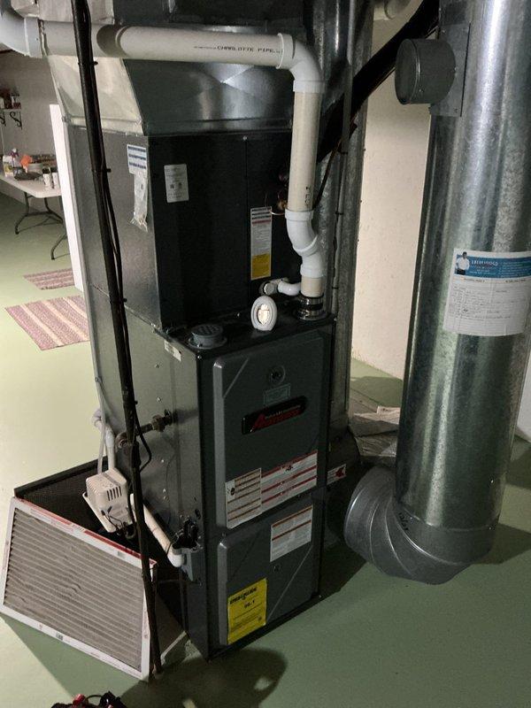 Completed annual cooling maintenance on EnergiAir system (2020 model). Performed comprehensive tune-up including system inspection, filter check, and operational testing of furnace and air handler unit. All equipment found in good working condition with proper condensate drainage, electrical connections secure, and ductwork intact.