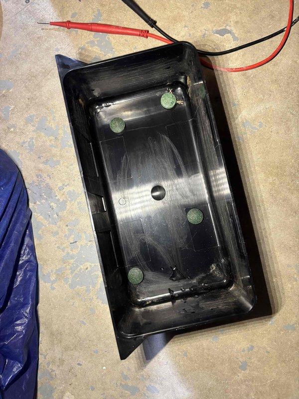 Responded to no cooling call on EnergiAir system. Upon arrival, found thermostat set to OFF position. Performed diagnostic testing on outdoor unit contactor and electrical components. Inspected condensate drain system and documented significant corrosion on drain pan float switch assembly requiring future attention. Instructed occupant on proper thermostat operation and verified system returned to normal cooling operation once thermostat was set correctly.