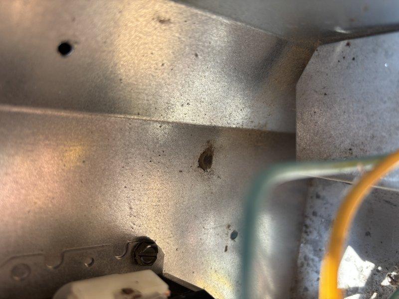 Responded to service call for air conditioning unit producing popping noise upon startup. Inspected HVAC system and ductwork, identifying thermal expansion in metal duct panels as the source of the audible popping. Verified system operation with amp draw reading of 6.5 amps, confirming unit is functioning within normal electrical parameters. The popping noise is a normal occurrence caused by sheet metal expansion and contraction during temperature changes when the system cycles on and off, posing no threat to system performance or longevity.