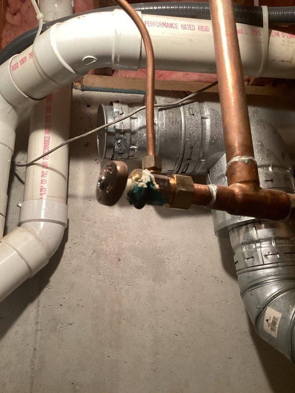 Responded to emergency call for leaking temperature and pressure relief valve on 12-year-old Bradford White 50-gallon water heater. Inspected TPR valve and confirmed active leak from discharge point. Replaced faulty TPR valve with new code-compliant unit, tested for proper operation and pressure settings, and verified no additional leaks in system upon completion.