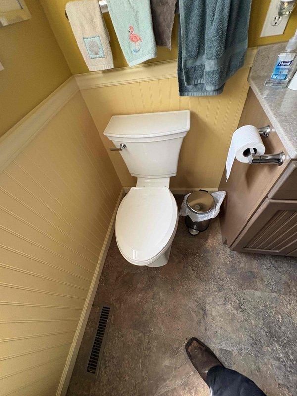 Completed drain repipe installation in residential basement utility area. Installed new PVC drainage piping throughout the basement space, routing lines along ceiling joists and coordinating with existing electrical wiring, HVAC ductwork, and insulation. Verified proper drainage flow and tested all connections to ensure leak-free operation serving the bathroom facilities above.