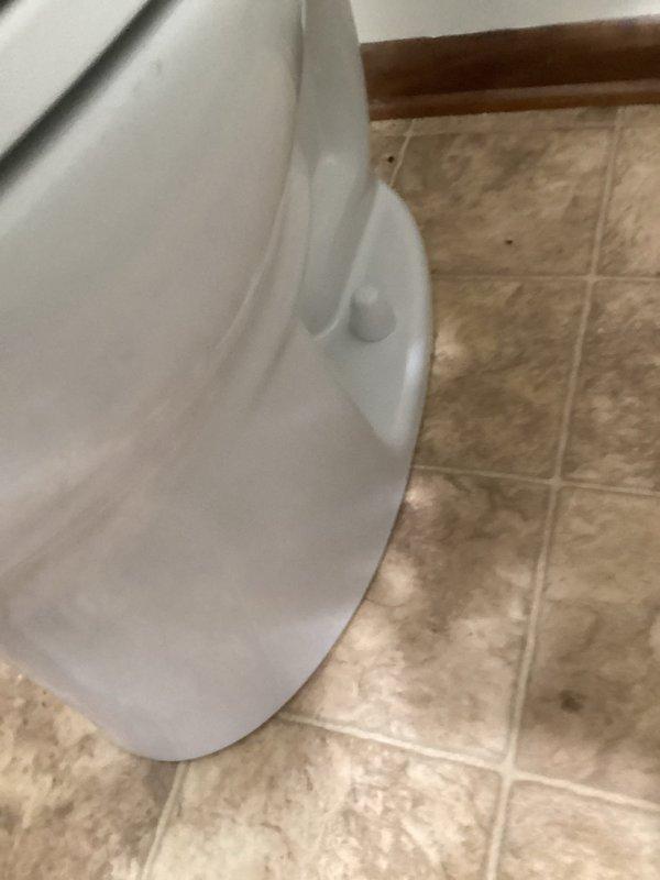 Completed installation of new residential toilet and faucet fixture in bathroom. Toilet was properly set on existing beige tile flooring with new wax ring seal, secured to flange, and connected to water supply line with shutoff valve. All connections were tested for proper operation and leaks, with successful completion verified.