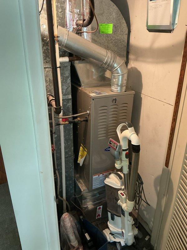 Completed annual cooling system maintenance and inspection per customer request. Thoroughly examined refrigerant lines for potential leaks, including visual inspection of exposed linesets and connections throughout the system. Performed standard AC tune-up procedures including filter check, electrical component testing, and operational verification of the condensing unit and air handler. No active refrigerant leaks were detected during inspection; all refrigerant lines, insulation, and connections found to be in satisfactory condition at time of service.