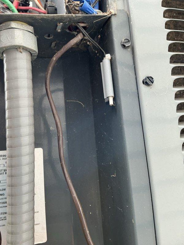 Completed annual cooling maintenance on 11-year-old EnergiAir system with condenser manufactured in 2020. Performed comprehensive inspection of air handler and condensate drainage system. Verified proper operation of all electrical connections, refrigerant lines, and PVC condensate piping. Inspected interior components including blower assembly, evaporator coil access area, and control wiring. Documented system condition with photos showing normal wear for age. All components operating within specifications with no immediate service needs identified.