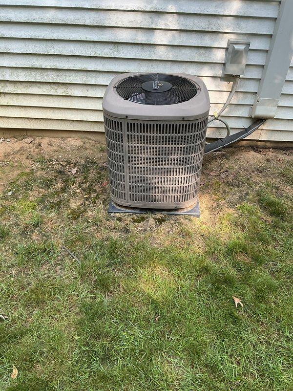 Completed comprehensive ASTU-AC Super Tune-up on 6-year-old Napoleon system. Identified and cleared clogged condenser line, restoring proper drainage function. Performed full preventative maintenance inspection on both indoor furnace unit and outdoor condenser, verifying all components operating within manufacturer specifications. Customer expressed interest in enrolling in ongoing maintenance program for continued system reliability.