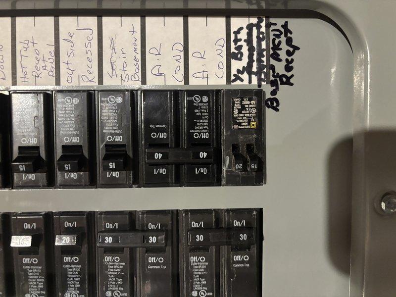 Responded to service call for air conditioning system intermittently tripping circuit breaker after running for extended periods. Performed electrical diagnostics at breaker panel and outdoor condensing unit using clamp meter to measure amperage draw and identify overcurrent condition. Tested system operation, monitored electrical loads, and verified proper circuit protection sizing. Identified faulty component causing excessive current draw on 5-year-old EnergiAir system model WT 05-2031. Replaced defective part to restore normal amperage within specifications and prevent nuisance tripping. Cycled system through multiple operating cycles to confirm stable operation without breaker trips. Unit operating properly at time of departure.