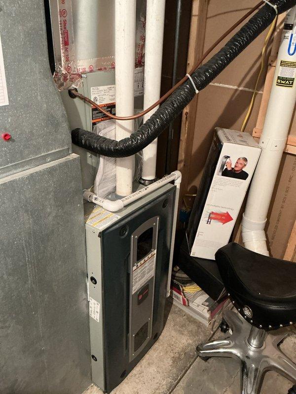 Completed annual cooling maintenance on 4-year-old Trane system. Performed comprehensive tune-up including inspection of air handler unit, verified refrigerant line connections, and assessed ductwork routing. Confirmed all mechanical components operating within normal parameters. Updated best contact number in system records. Equipment found in good working condition with no immediate service needs identified.