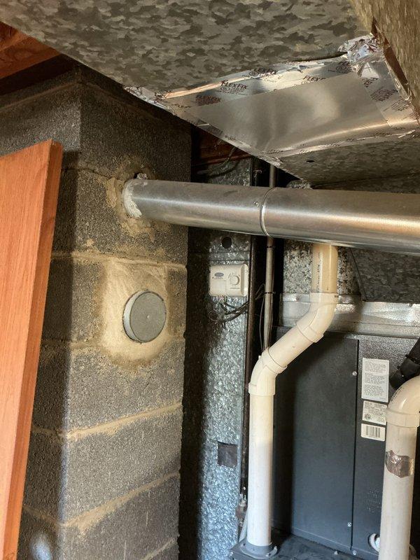Completed annual cooling maintenance on 2013 Energi system (16 years old). Performed comprehensive inspection of HVAC equipment, ductwork, and condensate drainage lines in basement utility area. All components found operating within normal parameters; system ready for cooling season.