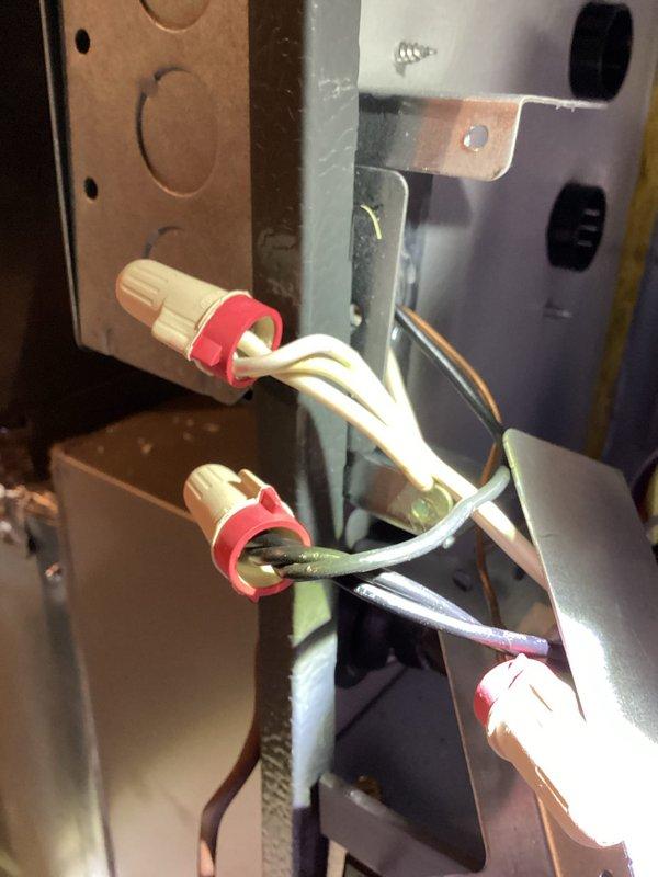 Completed annual cooling maintenance on 19-year-old Carrier system. Performed comprehensive tune-up inspection including electrical connections, capacitors, and control board functionality. All wire connections secure with proper terminations, capacitors tested within specifications, control panel components operating normally, system ready for cooling season.