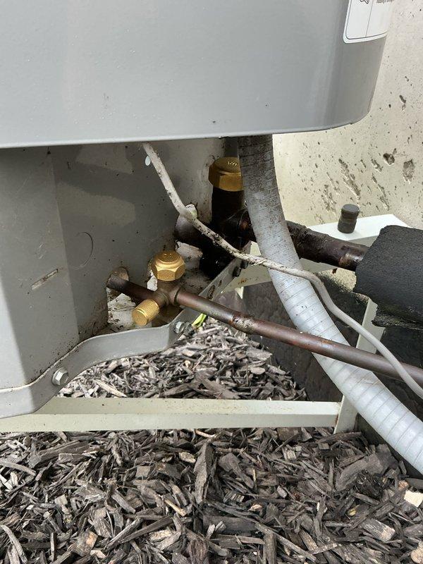 Returned to site to complete previously quoted repair work on outdoor condensing unit. Successfully replaced missing side panel on unit exterior, restoring proper equipment enclosure and protection. Unit inspected and confirmed operational with all panels properly secured.