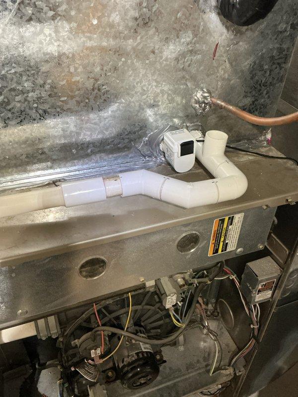 Responded to no power issue on Nest thermostat. Upon arrival, verified customer had checked breakers and confirmed power to other systems. Inspected HVAC unit and control board wiring at thermostat connections. Found loose wire connection at R terminal on furnace control board causing intermittent power loss to thermostat. Secured wire connection, verified 24V power supply to thermostat circuit, and restored proper communication between thermostat and HVAC system. System tested and operational.