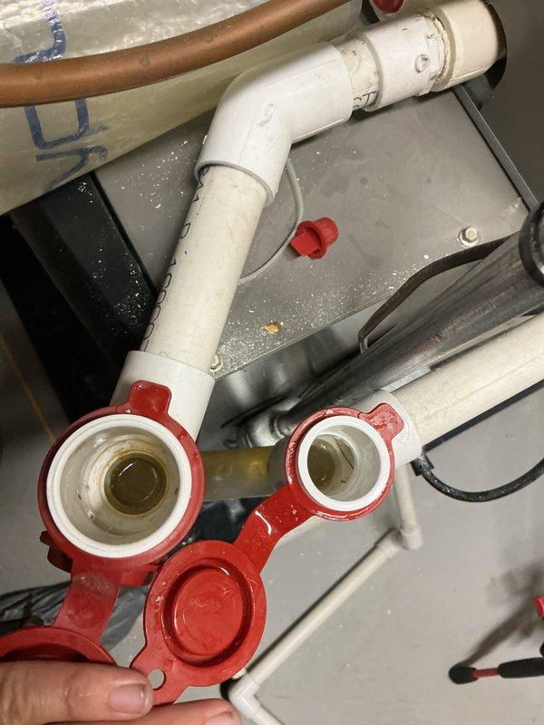 Completed annual cooling maintenance on 9-year-old Lennox system. Performed comprehensive tune-up including inspection of condensate drain system with ball valves and PVC piping, verified proper drainage function, and documented equipment condition with photos. Confirmed best contact number and system operational status.