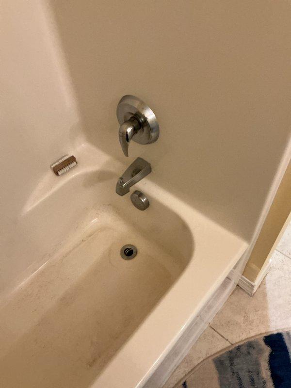 # PRSUMP - Sump Pump Problem

Responded to service call for sump backing up issue. Upon arrival and inspection, determined the problem was actually related to bathtub plumbing fixtures rather than a sump pump system. Removed and disassembled chrome bathtub spout, escutcheon plate, and associated pipe adapters to address drainage concerns. Completed necessary repairs to resolve the backup issue and restored proper water flow through the tub drain and plumbing system.
