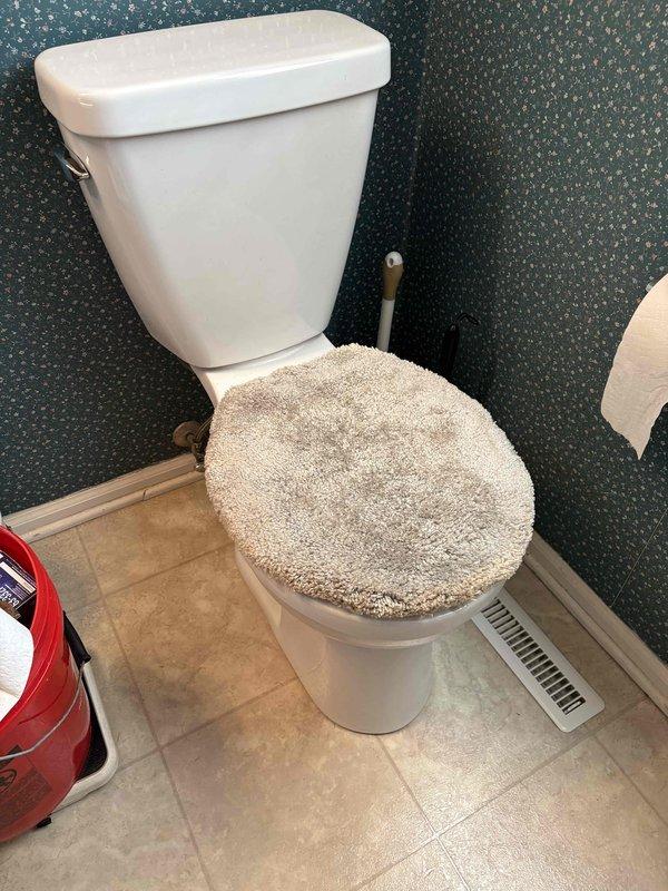 Responded to a toilet service call and successfully replaced a deteriorated wax ring seal. Upon inspection, found the existing toilet flange heavily corroded with significant rust buildup and moisture damage around the mounting area. Removed toilet, scraped away old wax ring residue, cleaned the flange surface, and installed a new wax ring to restore proper seal between the toilet base and drain pipe, preventing water leakage and ensuring secure mounting.