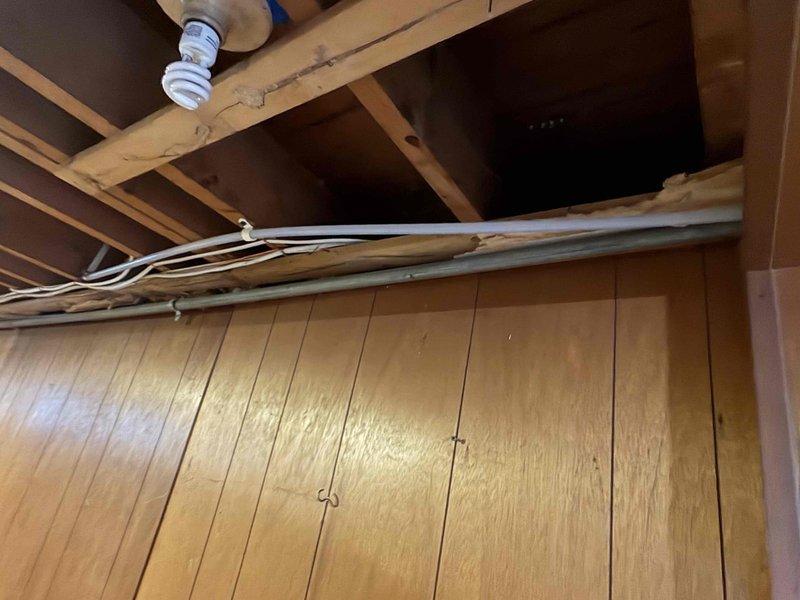 Completed comprehensive two-day plumbing project including full repipe installation, water service line replacement, and whole-house water filtration system installation. New PEX piping was routed through attic and basement spaces, secured with appropriate clips and hangers to structural members, replacing outdated plumbing infrastructure. Water filtration system was integrated into the main water supply line to provide treated water throughout the residence, with all work completed to code specifications and tested for proper operation.