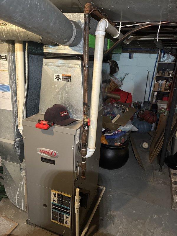 Responded to QUOTR-quoted repair for circuit board replacement on Lennox furnace system. Upon arrival, accessed basement utility area and diagnosed faulty control board causing system malfunction. Successfully replaced defective circuit board with OEM replacement part, restored power to unit, and verified proper operation of all heating functions. Tested safety controls, confirmed correct ignition sequence, and ensured blower motor cycled appropriately. System returned to full operational status with all components functioning within manufacturer specifications.