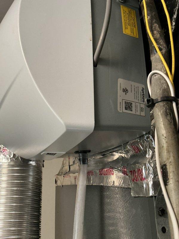 Completed annual cooling maintenance on Goodman HVAC system. Performed comprehensive inspection of air handler unit model CAPATA31H81AA, verified all electrical connections, checked refrigerant lines and ductwork connections for proper seal and insulation integrity. All components operating within manufacturer specifications, system ready for cooling season.