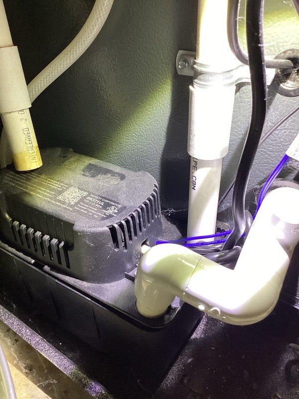 Completed annual heating and cooling maintenance on dual EnergiAir WT 12-2035 systems. Performed comprehensive tuneup including inspection of furnace and air conditioning components, verified proper operation of condensate pump and drainage system, checked all electrical connections and wiring, and confirmed adequate clearances within mechanical cabinet. All equipment operating within normal parameters upon completion of preventive maintenance procedures.