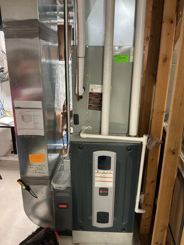 Responded to no cooling complaint affecting entire home on 2019 Trane system. Upon arrival, performed diagnostic assessment of indoor air handler and outdoor condensing unit. Completed troubleshooting procedures, identified and resolved issue restoring full cooling operation to system. Unit tested and verified operating within normal parameters upon completion.