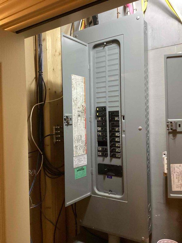 Conducted comprehensive site evaluation for whole-home standby generator installation. Assessed existing electrical infrastructure, including main service panel with dual-column circuit breaker configuration and secondary distribution panel. Documented current electrical routing through basement utility area, noting wire pathways through wall framing and ceiling joists. Evaluated attic space electrical connections and junction box positioning relative to proposed generator placement. Inspected available conduit routing options and existing PVC infrastructure for potential integration. Reviewed client inquiry regarding manufacturer promotional program including extended warranty coverage and rebate eligibility. Photographed electrical panel specifications, wire gauge configurations, and available mounting locations to prepare detailed equipment sizing and installation proposal. Assessment confirmed adequate structural support and clearance requirements for generator unit placement and n