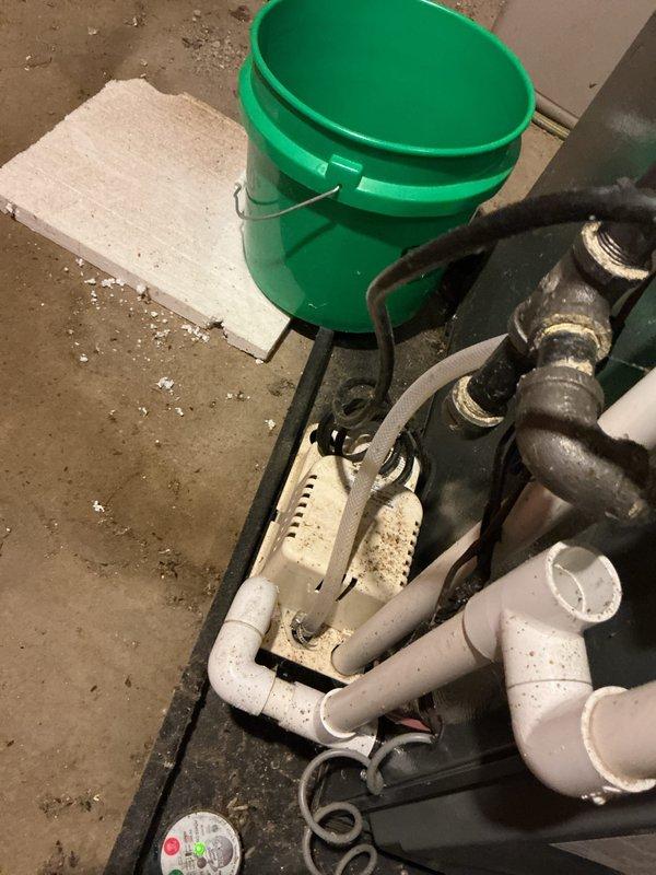 Completed annual cooling maintenance on 4-year-old EnergiAir system under warranty through May 2032. Performed comprehensive tune-up including inspection of condensate drain system and plumbing connections, replaced dirty air filter with accumulated debris, and verified all mechanical components operating within manufacturer specifications.
