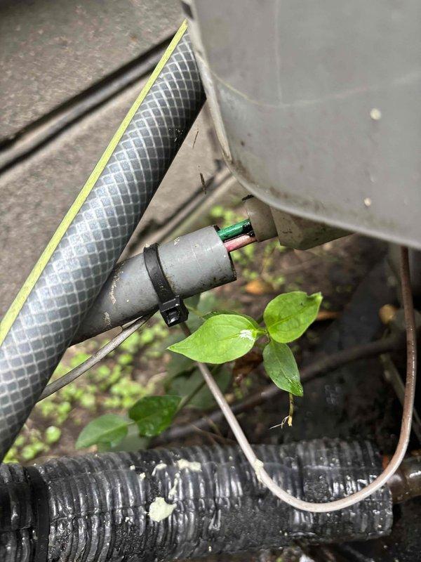 Completed annual cooling maintenance on 9-year-old Heil system. Inspected outdoor unit components including electrical connections, refrigerant lines, and condensate drainage; noted vegetation growth near wiring junction that was cleared to prevent future service access issues and potential damage to electrical components. All system parameters checked and unit operating within manufacturer specifications.