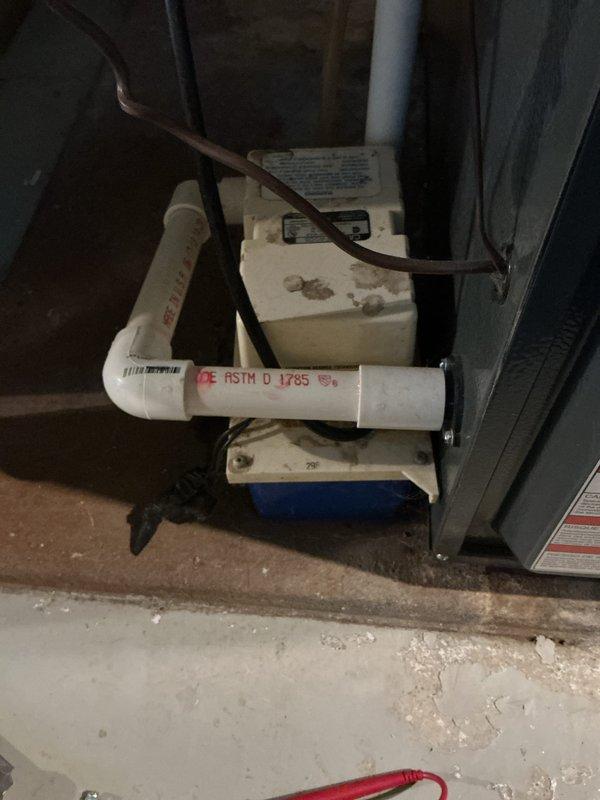 Completed annual heating and cooling maintenance on 8-year-old Goodman system. Performed comprehensive tune-up on both air conditioning and furnace units, including inspection of all major components, refrigerant lines, electrical connections, and drainage systems. Verified proper operation of condensate pump and PVC drain line assembly, confirmed all safety controls functioning correctly, and documented equipment condition with diagnostic testing.