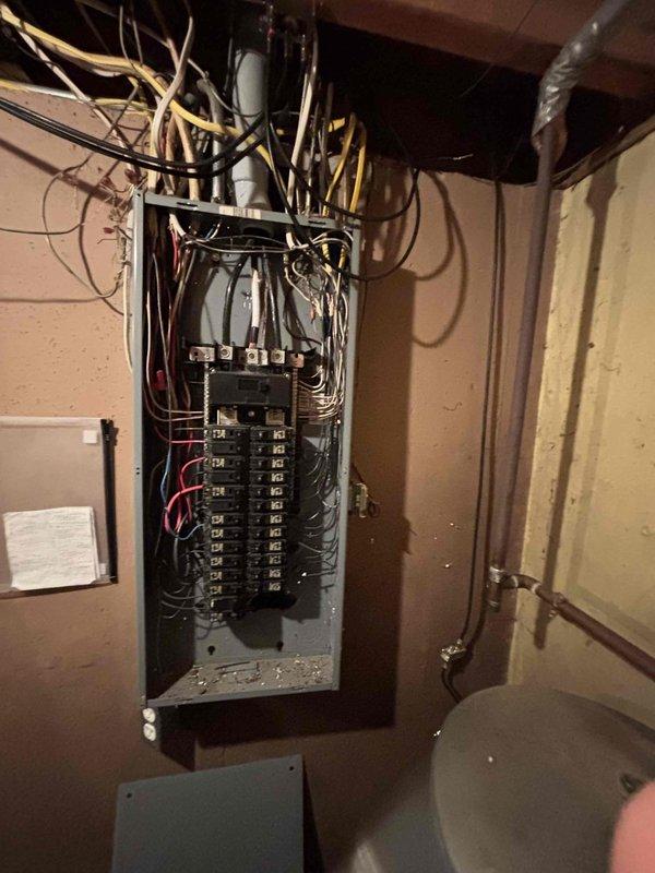 Responded to service call for ceiling fan installation assistance after customer encountered difficulties during self-installation attempt. Successfully removed remaining components from previous ceiling fan and installed new ceiling fan unit in existing location, ensuring proper electrical connections, secure mounting to ceiling junction box, and proper balance. Verified electrical panel circuit breaker configuration and confirmed all connections met code requirements for safe operation. Tested fan operation across all speed settings and light functionality to ensure complete working order upon completion.