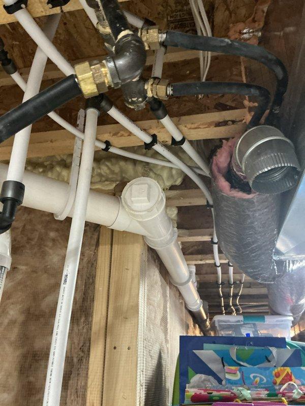 Responded to emergency call for sewer backup into shower. Inspected plumbing system in crawl space and identified drainage obstruction in main sewer line. Cleared blockage using professional drain cleaning equipment, restoring proper flow and eliminating backup issue. Verified all fixtures draining correctly upon completion.
