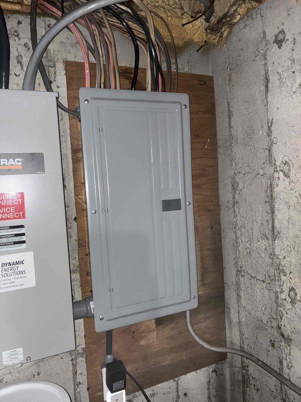 Conducted comprehensive sales estimate for furnace and air conditioning system replacement. Evaluated existing electrical infrastructure including main service panel and circuit capacity to ensure compatibility with proposed HVAC equipment. Documented current electrical configuration, panel condition, and available circuit breaker spaces to determine if electrical upgrades would be required for new system installation. Assessed utility area access, clearances, and structural considerations for equipment placement. Provided detailed estimate covering complete furnace and AC system replacement with specifications matched to home requirements.