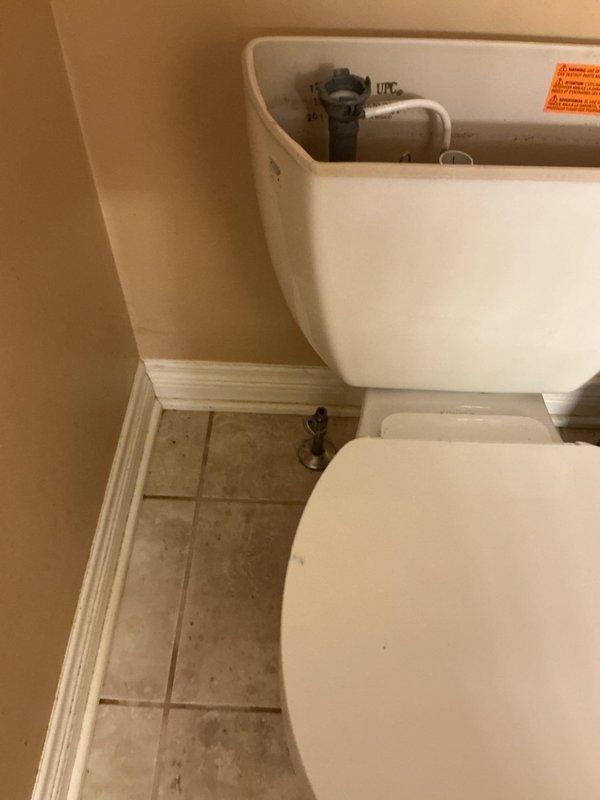 Responded to call for leaking fill valve with water shut off to home. Upon arrival, removed toilet tank lid and inspected internal components. Identified faulty fill valve as source of leak. Replaced defective fill valve with new unit, reconnected water supply line, and restored water service to home. Tested toilet for proper fill cycle, water level, and verified no leaks present. Toilet returned to normal operation.