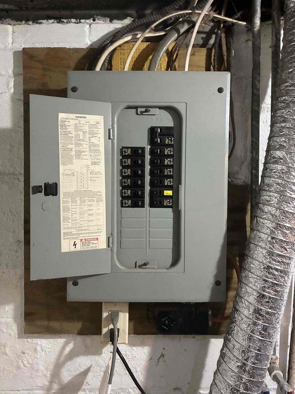 Responded to no-heat call on 7-year-old furnace that initially fired up after summer shutdown but subsequently failed to operate. Performed diagnostic evaluation and determined gas valve failure as root cause of heating system malfunction. Documented electrical panel and HVAC infrastructure with photos, provided estimate for gas valve replacement to restore whole-home heating functionality.
