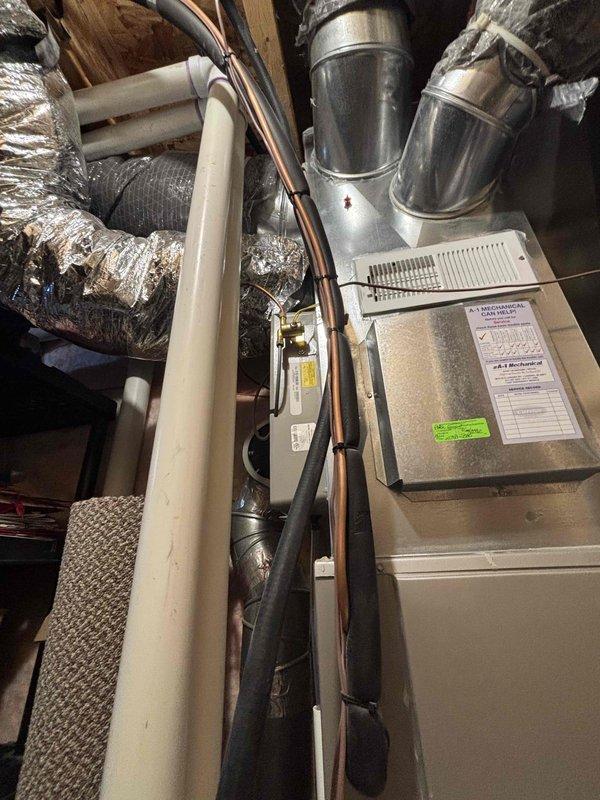 Completed annual heating maintenance on 13-year-old Carrier furnace installed in attic space. Performed comprehensive tune-up including filter inspection, burner assembly cleaning, blower motor lubrication, and safety control verification. All system components operating within manufacturer specifications with no repairs required at this time.