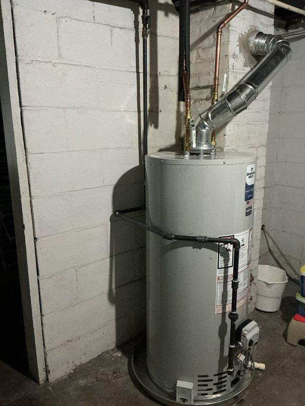 Responded to inspector correction request for gas line modification on water heater installation. Successfully installed union fitting on black gas supply line per code requirements, ensuring proper serviceability and compliance with inspection standards. Work completed without disruption to water heater operation.