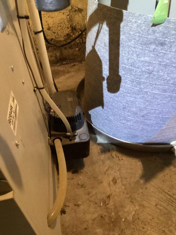 Completed annual heating maintenance on 22-year-old Nordyne furnace system. Performed comprehensive tune-up inspection including filter check, burner examination, heat exchanger visual inspection, blower motor operation verification, and thermostat calibration. Cleaned and tested all safety controls and limit switches. Verified proper venting and condensate drainage through PVC piping. Checked electrical connections and amp draw on blower motor. System operating within manufacturer specifications with no immediate concerns noted. Customer declined humidifier service as unit is not equipped with one.