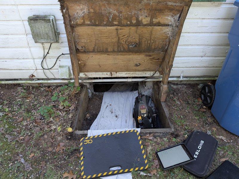Responded to no-heat call for 28-year-old furnace located in crawl space. Upon inspection, found furnace failing to ignite. Accessed unit through exterior crawl space entry, navigating confined area with HVAC ductwork and air handler components. Diagnosed ignition system failure on aging equipment. Due to advanced age of unit and extent of required repairs, provided recommendations for system replacement options to restore reliable heating operation.