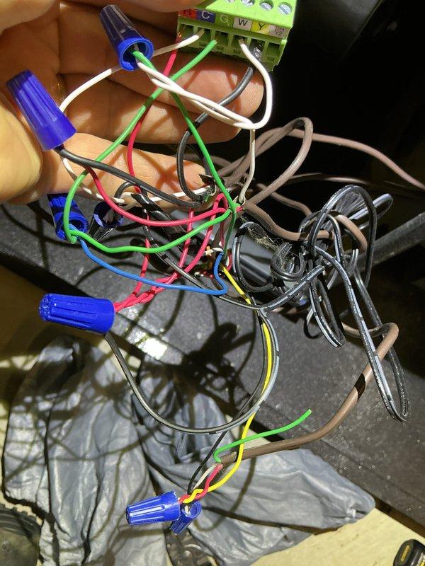 Completed annual heating tune-up on EnergiAir furnace (model WT 01-2035, circa 2011). Performed standard maintenance inspection including verification of all electrical connections at terminal block, checked wire integrity and proper color-coded conductor routing, and documented control wiring configuration. All systems operating within normal parameters with no issues identified.